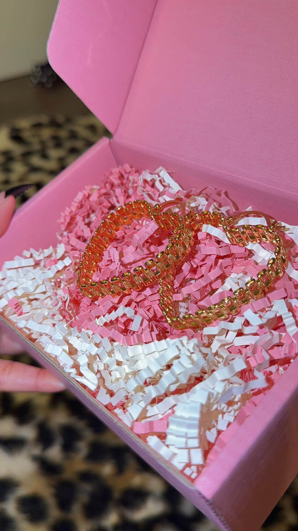 ROLLIE HEART HOOPS