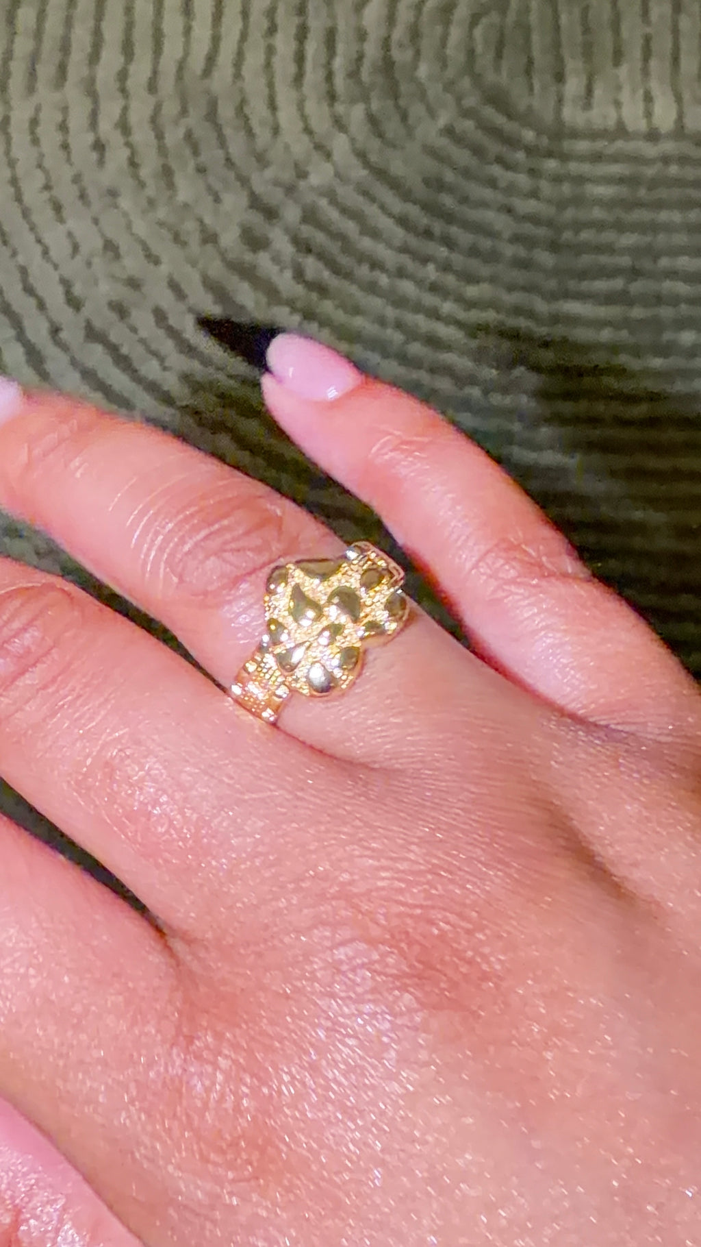 ROLLIE NUGGET RING