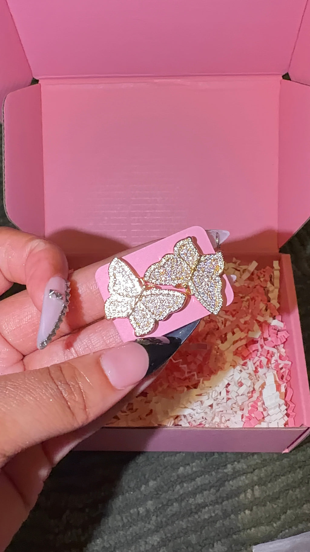 BUTTERFLY EARRINGS ￼